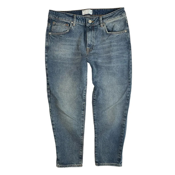 MJ183 Men’s ASOS Design Brand Athletic Tapered Leg Denim Jeans 32x30 - Picture 1 of 6